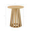 Table de bout Layla scandinave moderne en chêne clair-1772805017