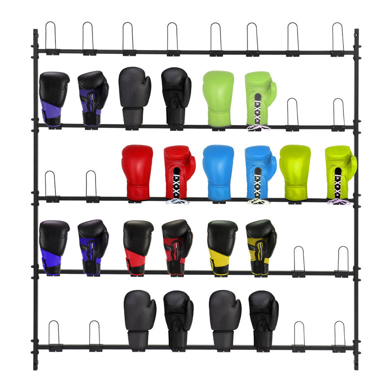 Support de rangement mural pour gants de boxe