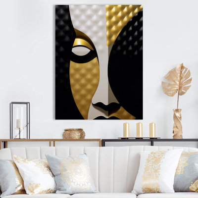 Portrait minimaliste d'une jeune femme exquise