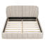 Grand lit plateforme tapissier Modern-1377306657