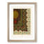 Ornate Indo-Persian Pattern by Albert Racinet - Picture Frame Painting Print-55733937-55733938