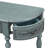 Curved Console Table With 4 Drawers & 1 Shelf, Versatile For Hallway, Living Room-410587725