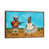Classic Brown Wood Framed