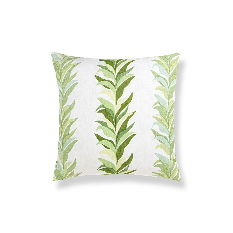 Square Pillow Cover & Insert, Square 22", Leaf