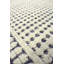 Mykonos Wool Geometric Area Rug in Ivoey/Navy-9089322