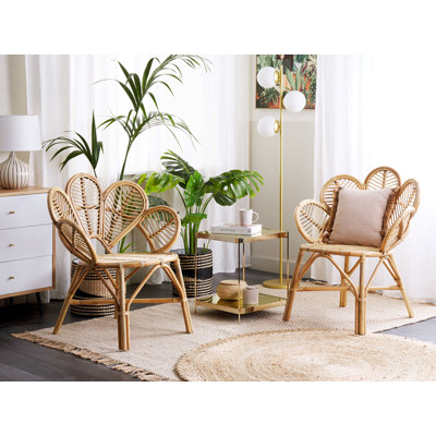 Tontogany Patio Dining Armchair with Cushion