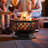 Jayce Hexagon Iron Fire Pit