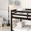 Lit simple mezzanine en bois d'hévéa massif. Maximisez l'espace de la chambre à coucher. Pour un accès facile. Et fiable. Assemblage inclus, lit en bois, couleur. Conception peu encombrante. Commodité. Construire. Instructions-2076178015