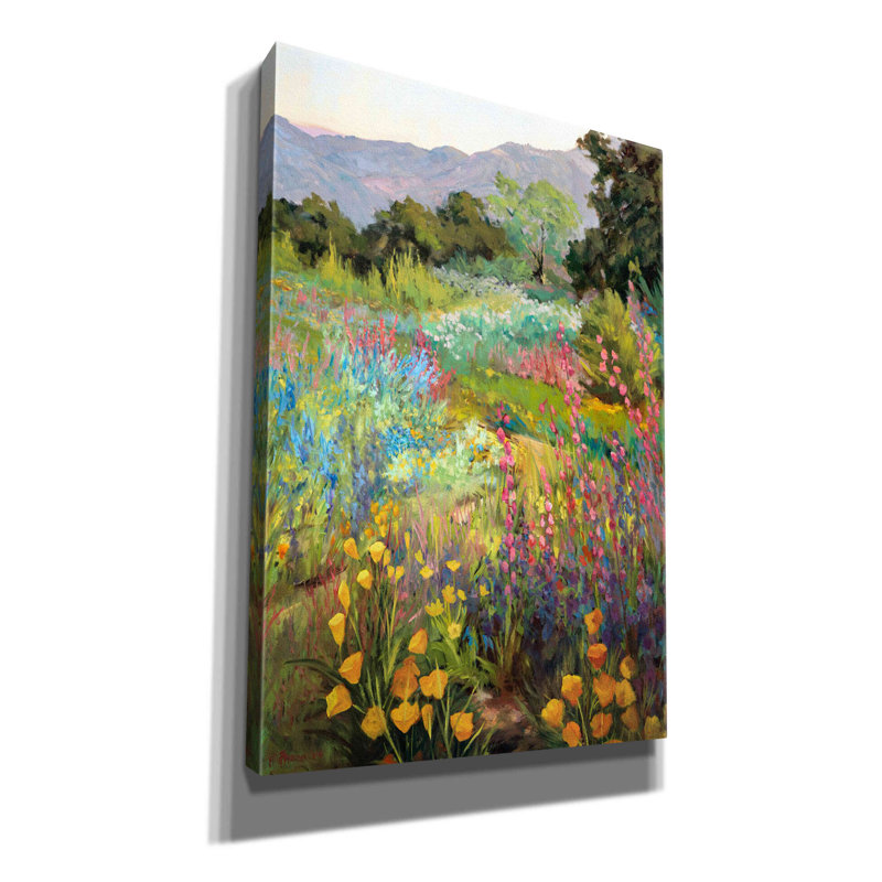 «Spring Days» par Ellie Freudenstein - impression sur toile tendue, H 26 po x l 18 po x P 0,75 po