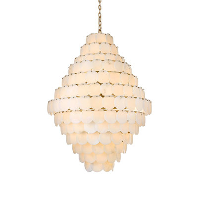 Lustre albâtre de 48 pouces Ikeny