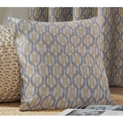 Esa Geometric Square Throw Pillow Cover