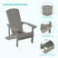 Chaise en plastique Adirondack-2097092394