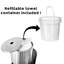 Poubelle en acier 7 gallons