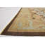 Tapis de zone en laine brun/brun clair 11 pi 10 po x 14 pi 5 po one-of-kind à la main noué la Mehdi