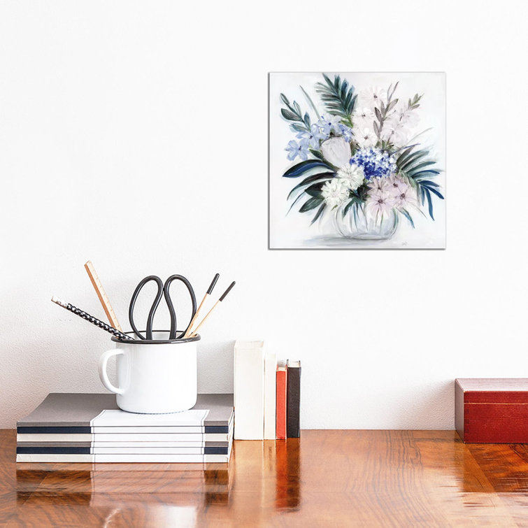 Blue Tropicana I By Marilyn Dunlap - Wrapped Canvas Graphic Art by Marilyn Dunlap - Wrapped Canvas Gallery-Wrapped Canvas Giclée