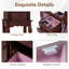 Armoire à bijoux avec miroir armoire de rangement-1826229479