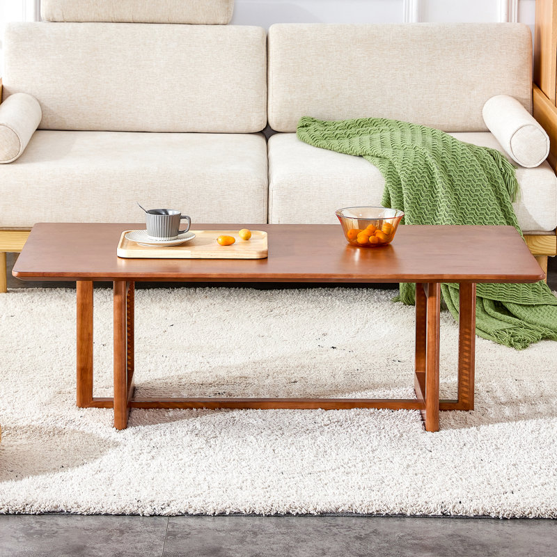 Table basse en bois massif Abba