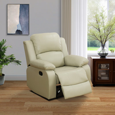 Jadeon Faux Leather Armchair