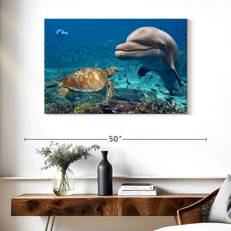 Aletra Underwater Friends, 26" H x 39" W