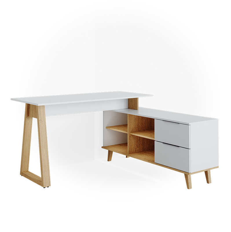 Cadence L-Shape Desk