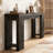 Farmhouse Wood Sofa Table Entryway Table-1864956419