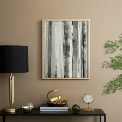 Differing Parallels I Framed Print - Solid Wood
