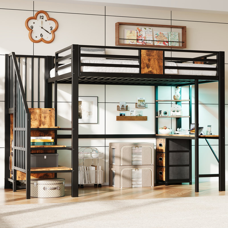 Single (3') Iron Drawers Bed Frame