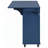 Versatile Kitchen Island with Multiple Storage Options and Mobility Features