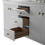 Meuble-lavabo simple 60 po avec plateau en marbre d'ingénierie 60 po-105275183-105275184