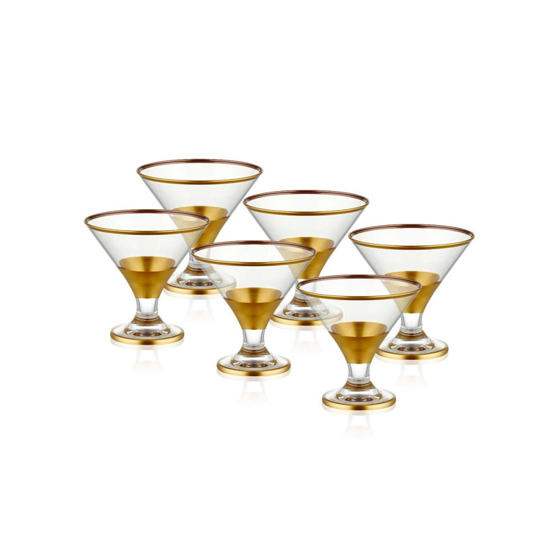 Claman 400ml Drinking Glass Set, Silver