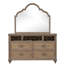 Commode simple 1 pièce commode en chêne rustique