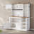 Tierone Baker''s Rack, Coffee Bar Cabinet, Farmhouse Microwave Stand With Wine Rack, Storage Drawer And 8 Hooks, Bakers Racks For Kitchens With Storage-43946944