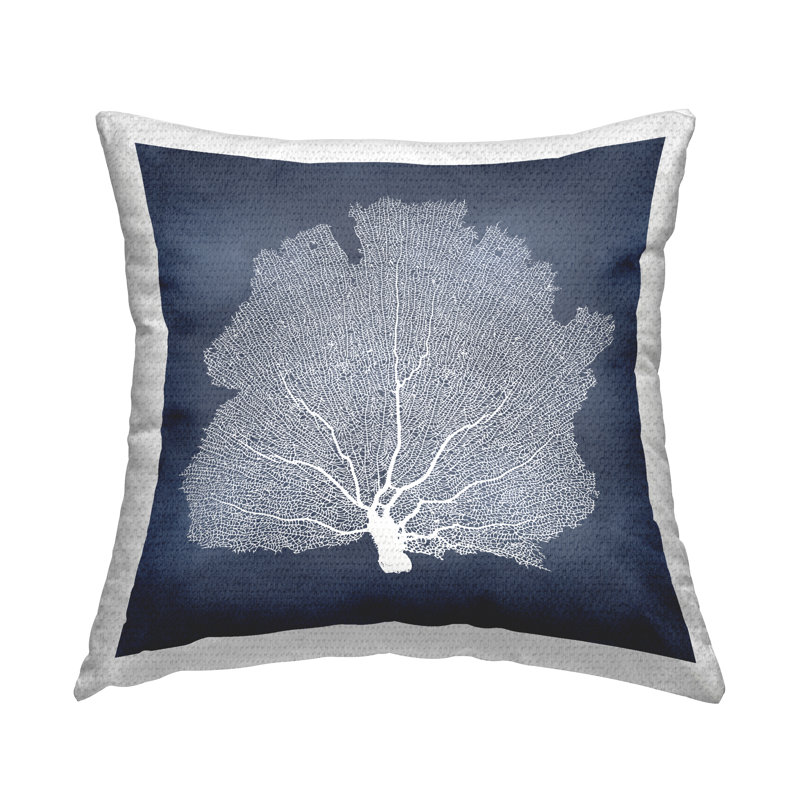 Floral Outdoor Throw Pillow