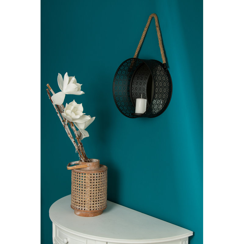 Violet Metal Flat Wall Mirror