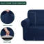 Housse pour fauteuil à coussins carrés / rectangulaires Zoie-1300655721