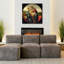 Virgin And Child With Saint John The Baptist, C.1490 Abstract Contemporary Wall Art Print-1707819381