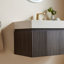 Meuble-lavabo mural de 30 po avec dessus en pierre frittée et lavabo encastré en céramique Muri-128868422-128868424-128970742
