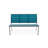 Bazza Powder Coated Aluminium Outdoor Bench-49554434-26076701