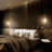Meya 1 - Light Single Drum Pendant with Raindrop Glass
