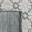 Tapis ivoire / vert en laine tissé à la main Sharene-1870422881