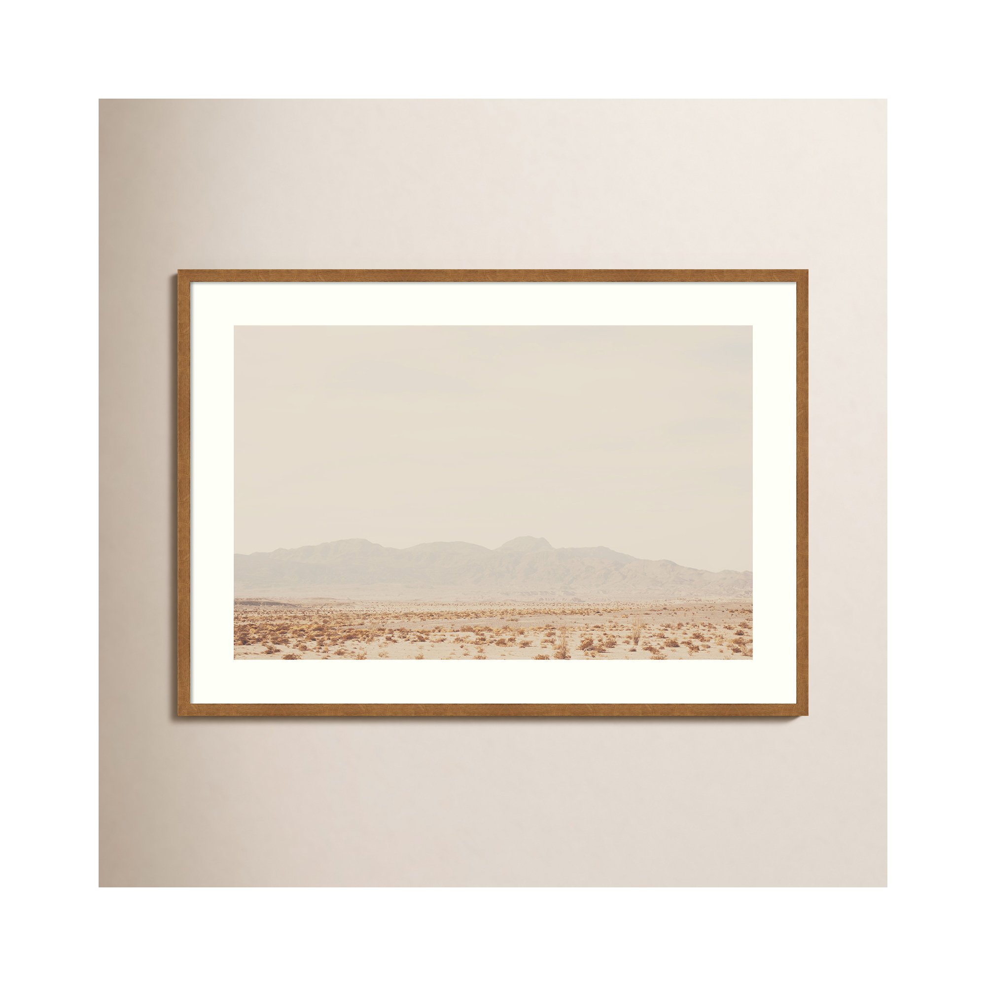 California Dreaming by Laura Evans, Natural Framed Paper, 29" H x 41" W x 1.5" D