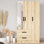  Armoire garde-robe avec miroir pratique sur l'une des portes et deux tiroirs