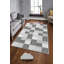 Tapis tissé de qualité supérieure, 100% polyester, 4,6 x 7,2 pi | Pois antibactérien antidérapant en PVC | Impression numérique 3D, lavable à la machine, hauteur des poils: 0,3 po | Idéal pour le salon, la chambre à coucher et les espaces repas-1628113853