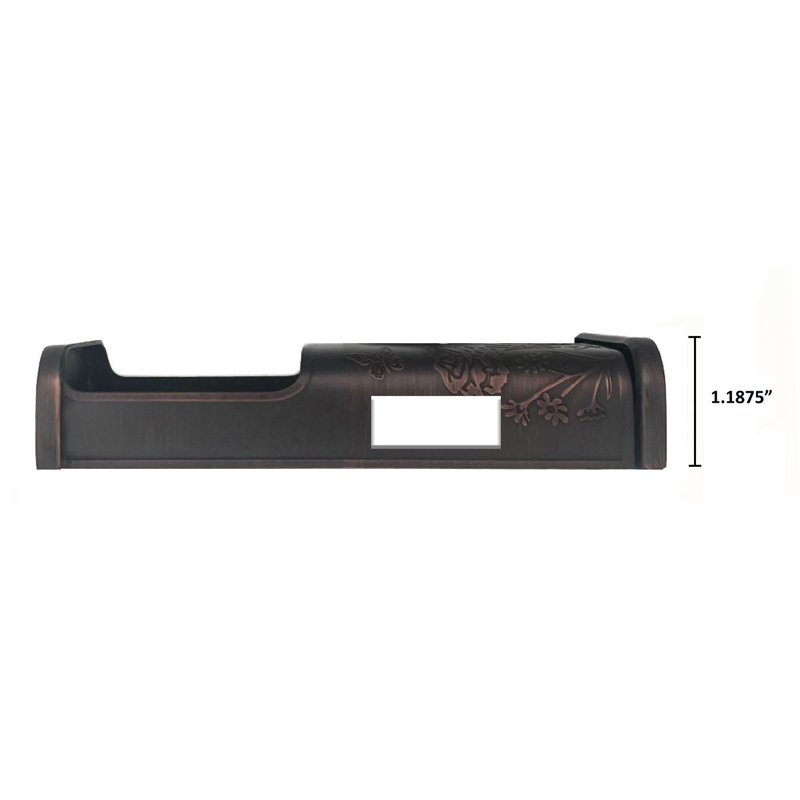 Housse pour sonnette de jardin vidéo (Ring 3, 3 Plus, 4, Batterie Plus, compatible Batterie Pro), Bronze huilé