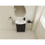 Meuble-lavabo autoportant de 23 po avec lavabo et portes à fermeture douce-1966207639