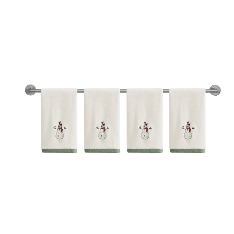 Ensemble de 4 serviettes de table Avanti Yuletide, Fingertip Towel - 4 Pack