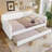 Upholstered Daybed With Usb And Trundle-2104042183