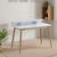 Roskilde Mid-Century Modern Wood Writing Desk With Hutch-340419038