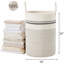 Panier à linge grand panier de rangement en corde tissée pour jouets vêtements sales dans le salon salle de bain chambre à coucher