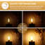 Ampoule DEL à culot candélabre à intensité variable de 40 watts E12 à intensité variable 2700K